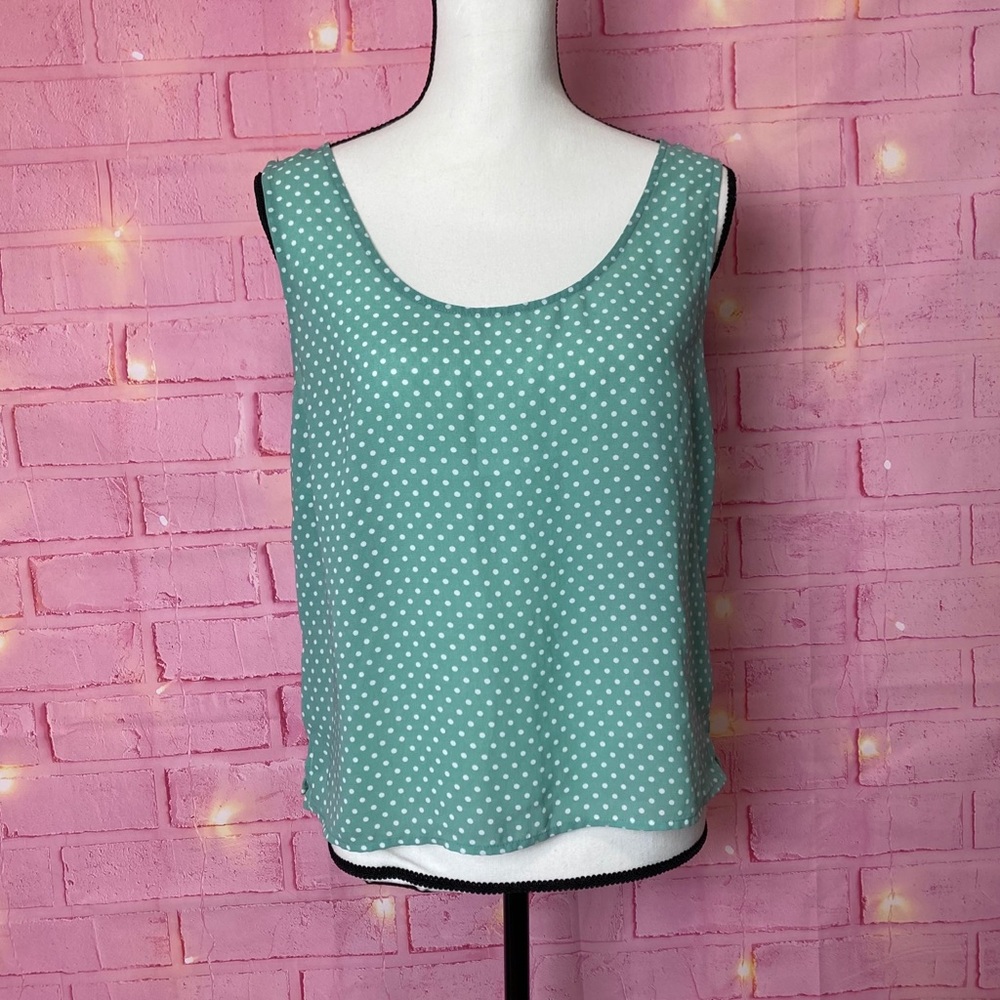 Emma James Polka Dots Women Top Size 12